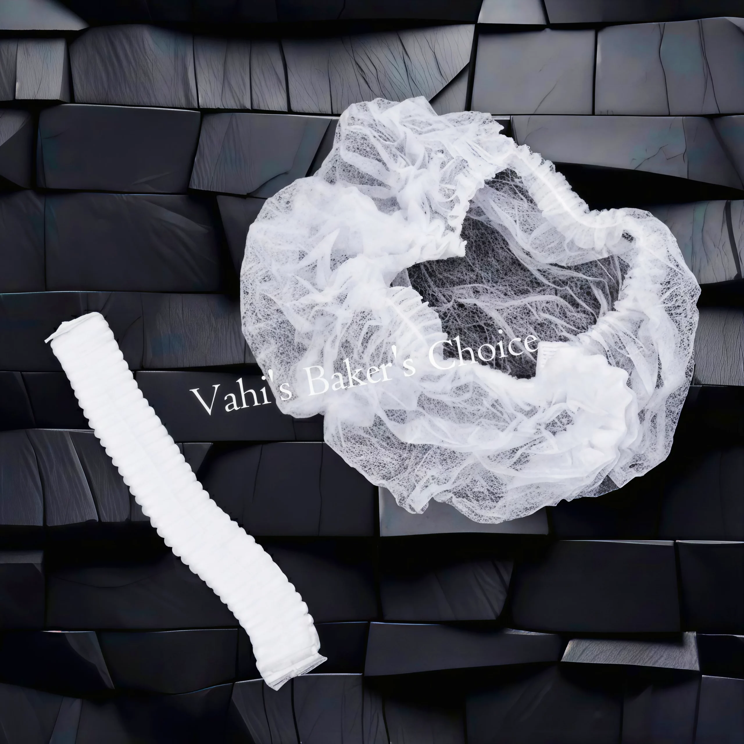 White Hair Cap 10 pcs