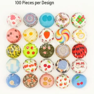 10 cm Cupcake Liners Normal Paper Colour