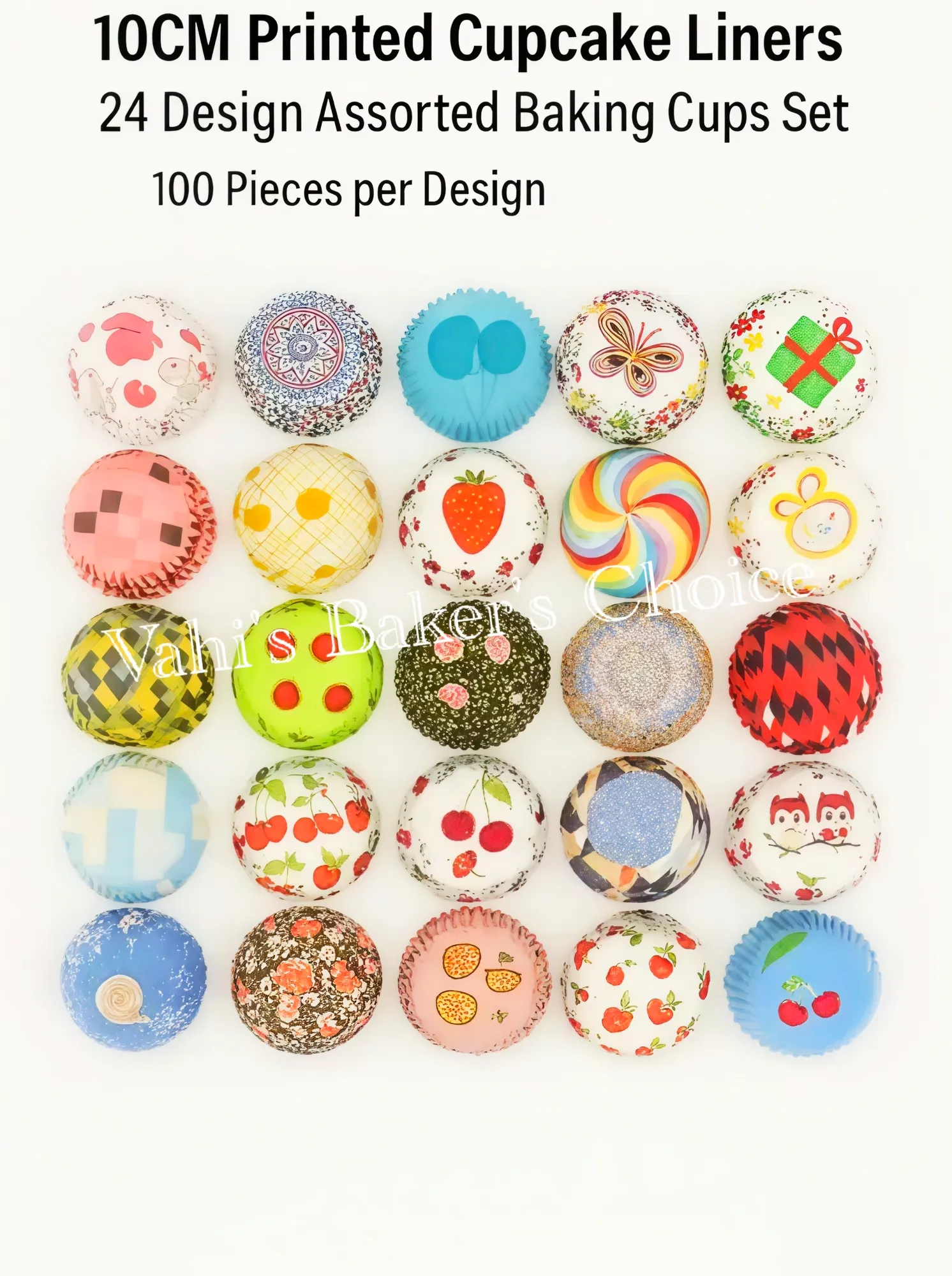 10 cm Cupcake Liners Normal Paper Colour