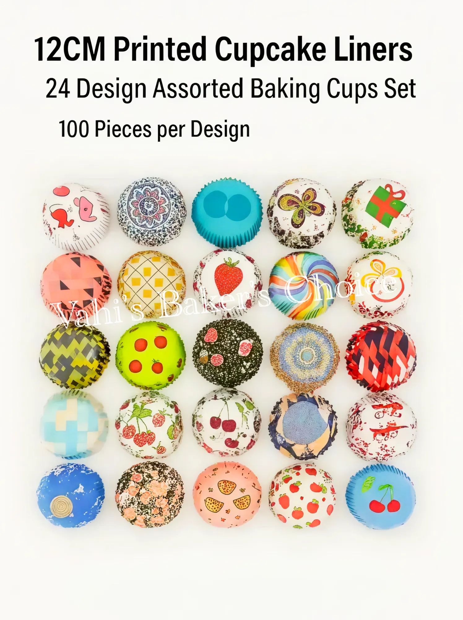 12 cm Cupcake Liners Normal Paper Colour