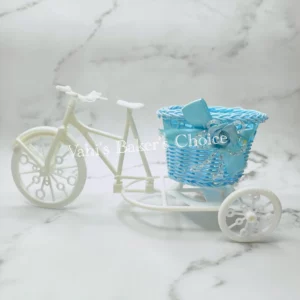 Blue Cycle Basket