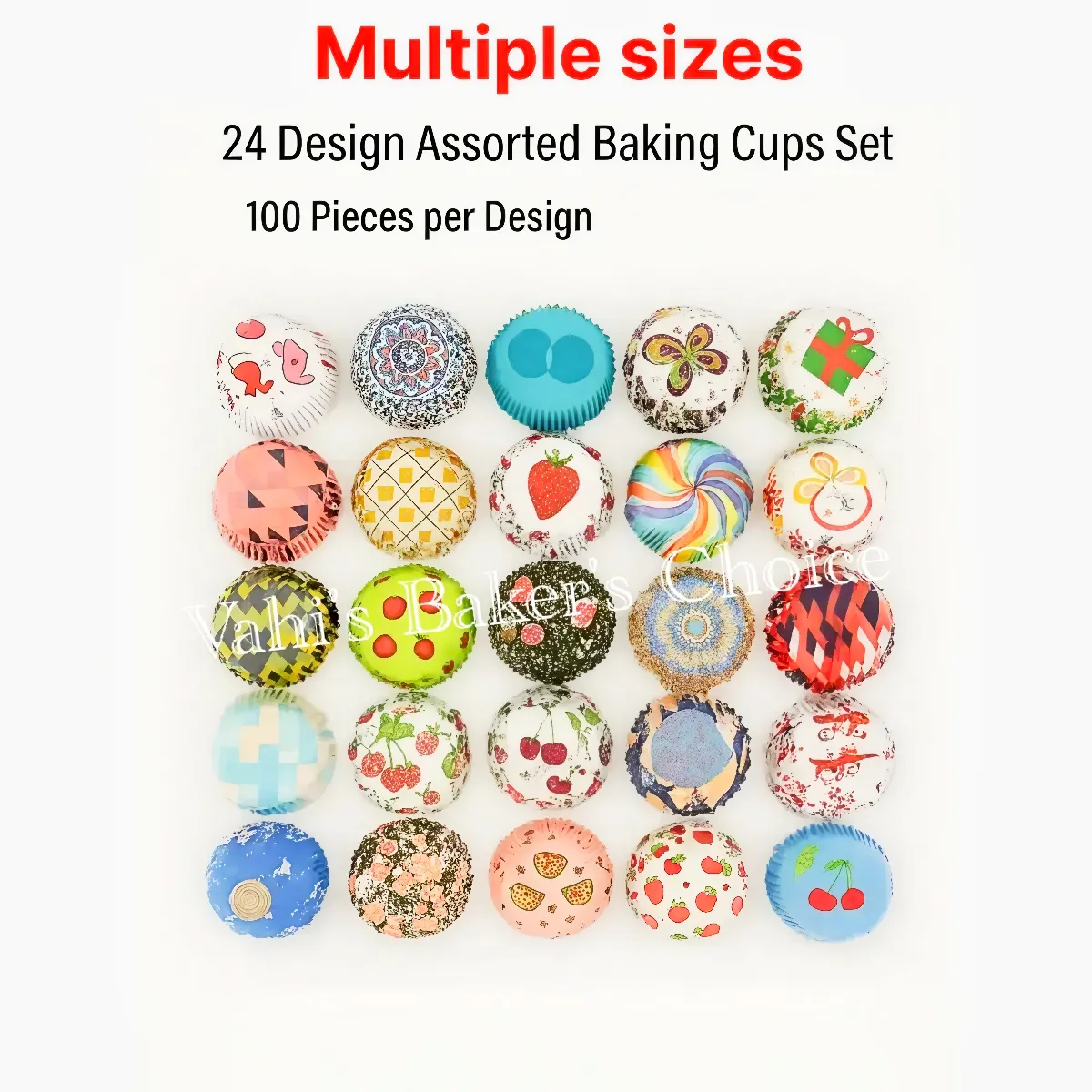 12 cm Cupcake Liners Normal Paper Colour