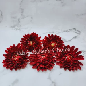 FL 10 cm Maroon Chrysanthemum Head