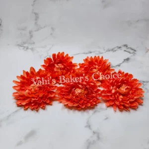 FL 10 cm Orange Chrysanthemum Head