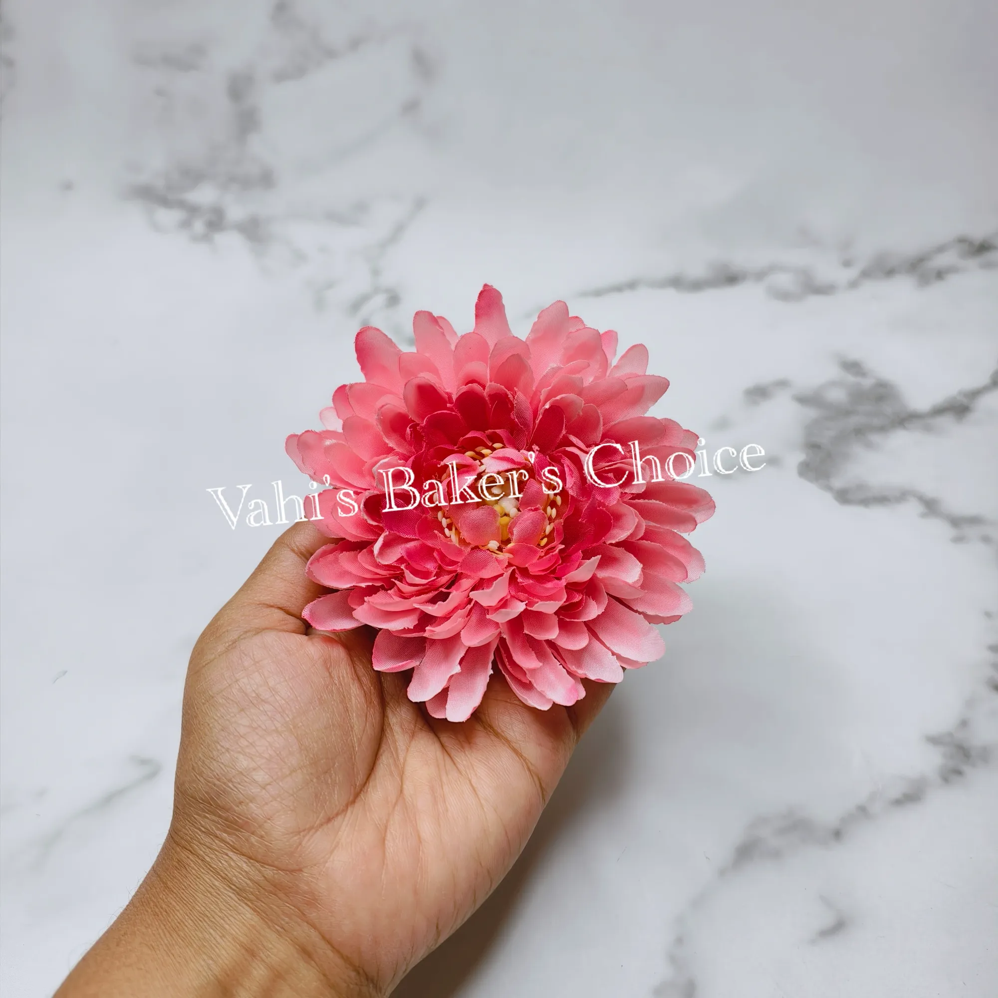 FL 10 cm Pink Chrysanthemum Head