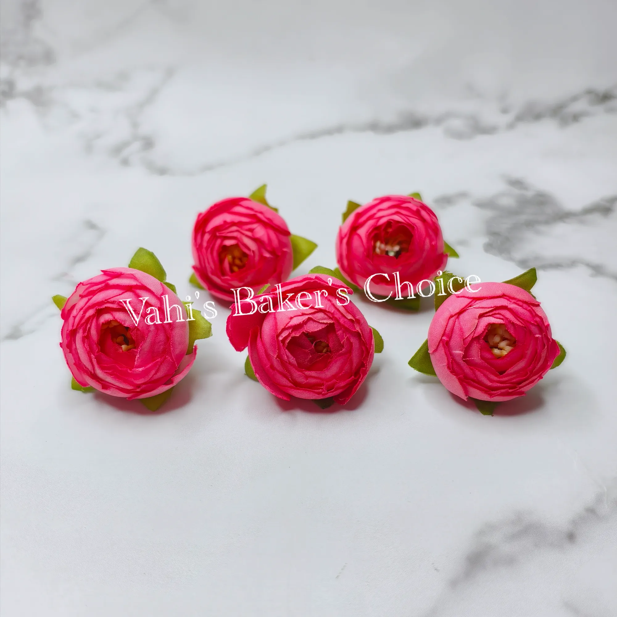 FL 4 cm Bright Pink Peony Bud