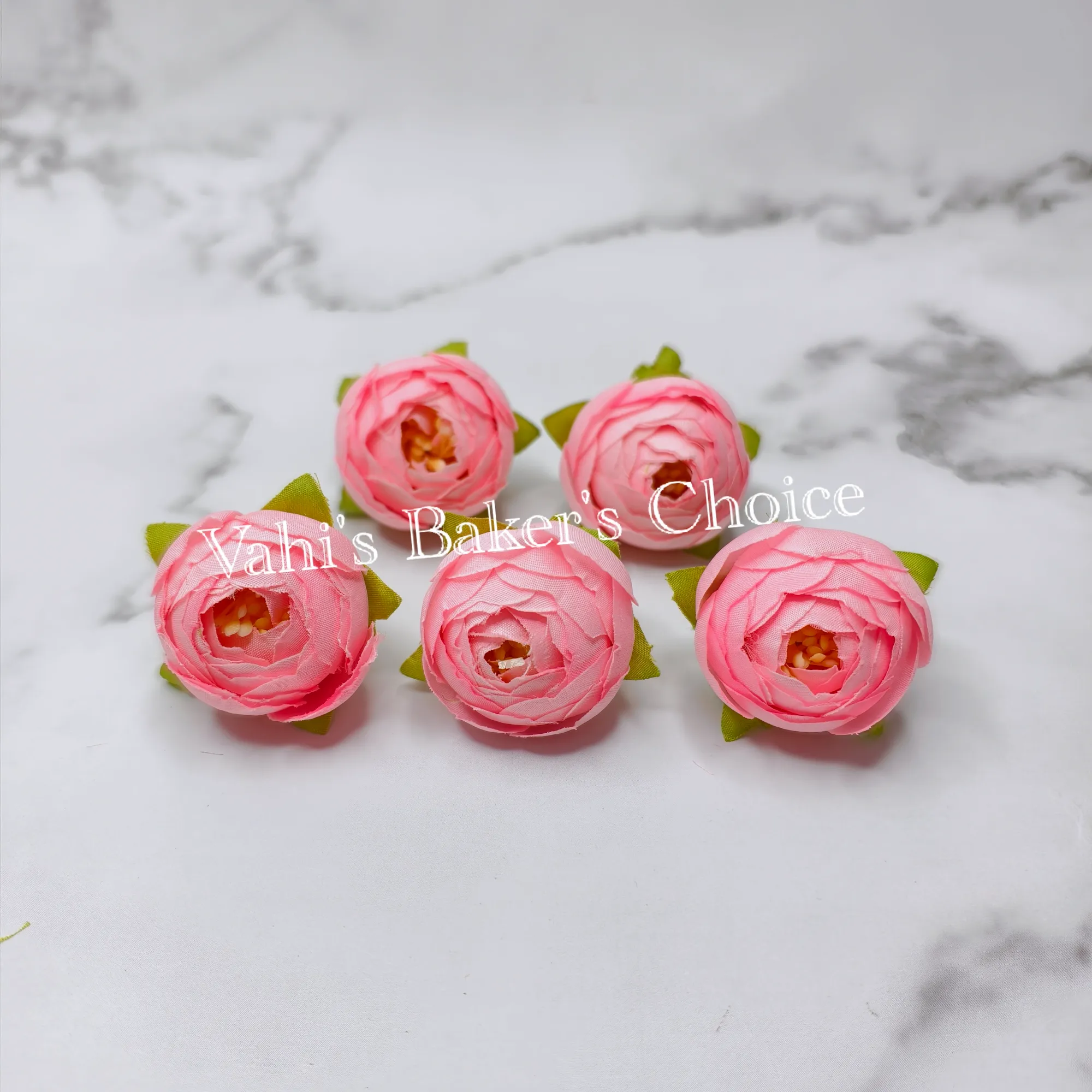 FL 4 cm Pastel Pink Peony Bud