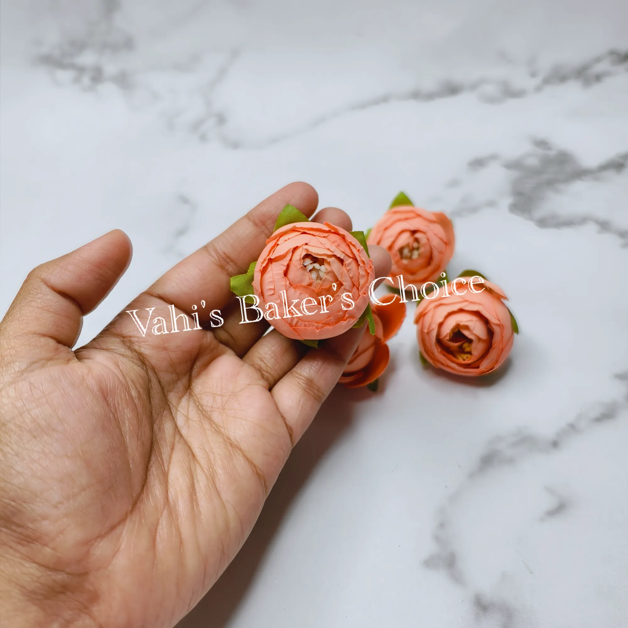 FL 4 cm Peach Peony Bud