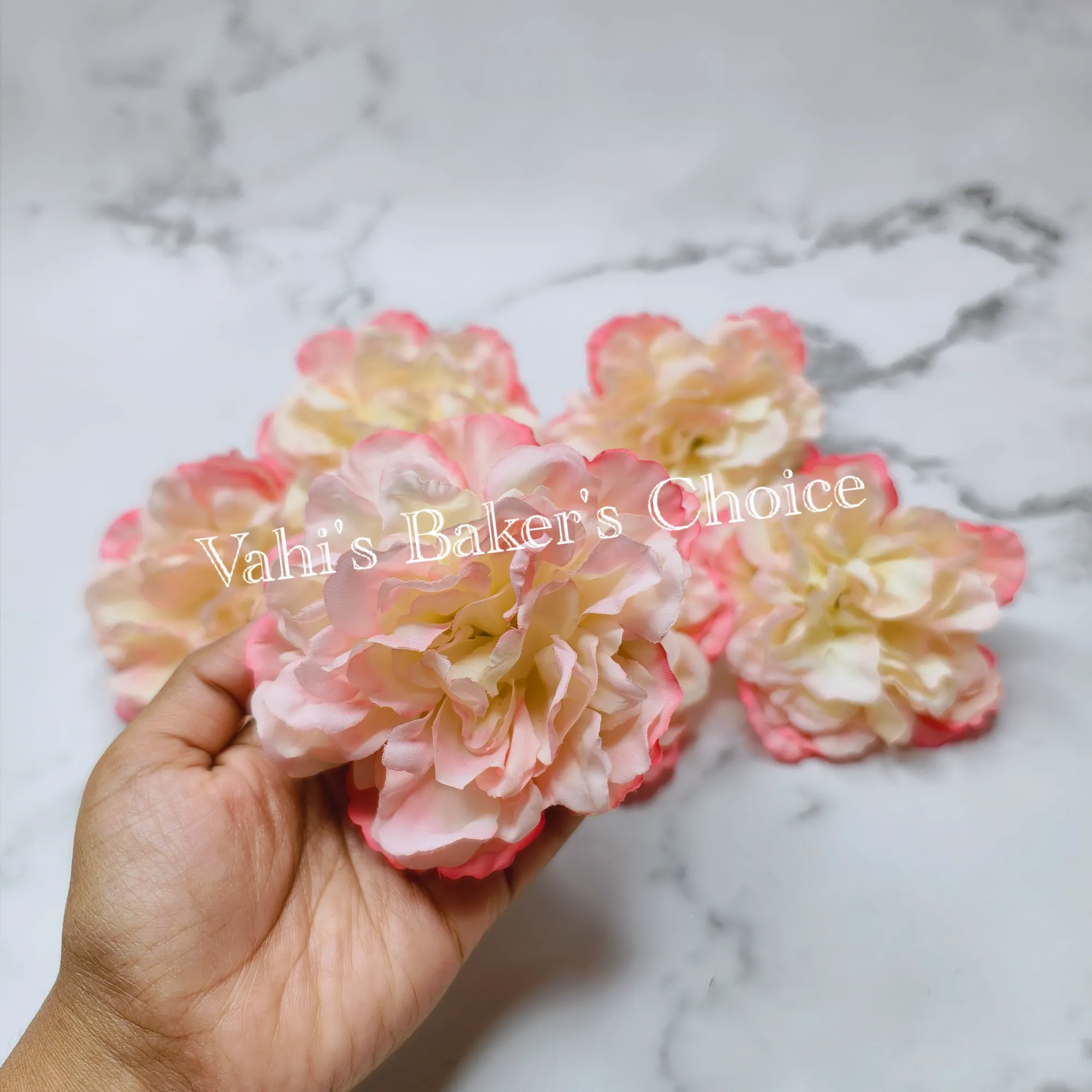 FL 9 cm Shaded Pink Peony Head