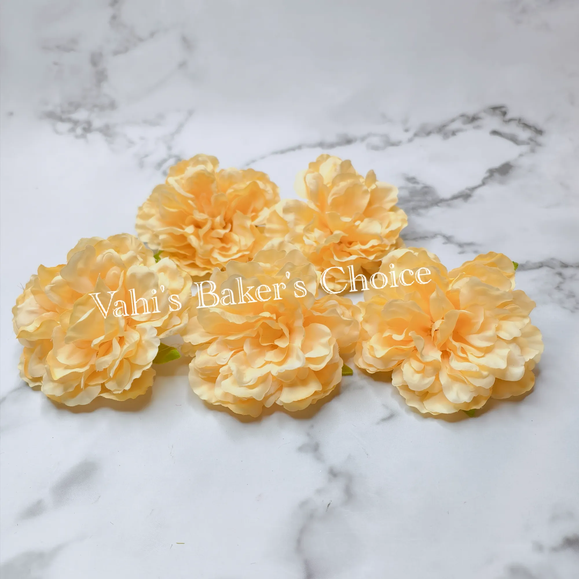 FL 9 cm Yellow Peony Head