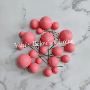 Faux Balls Pink Matte