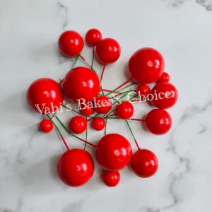 Faux Balls Red