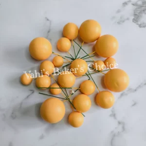 Faux Balls Yellow Matte