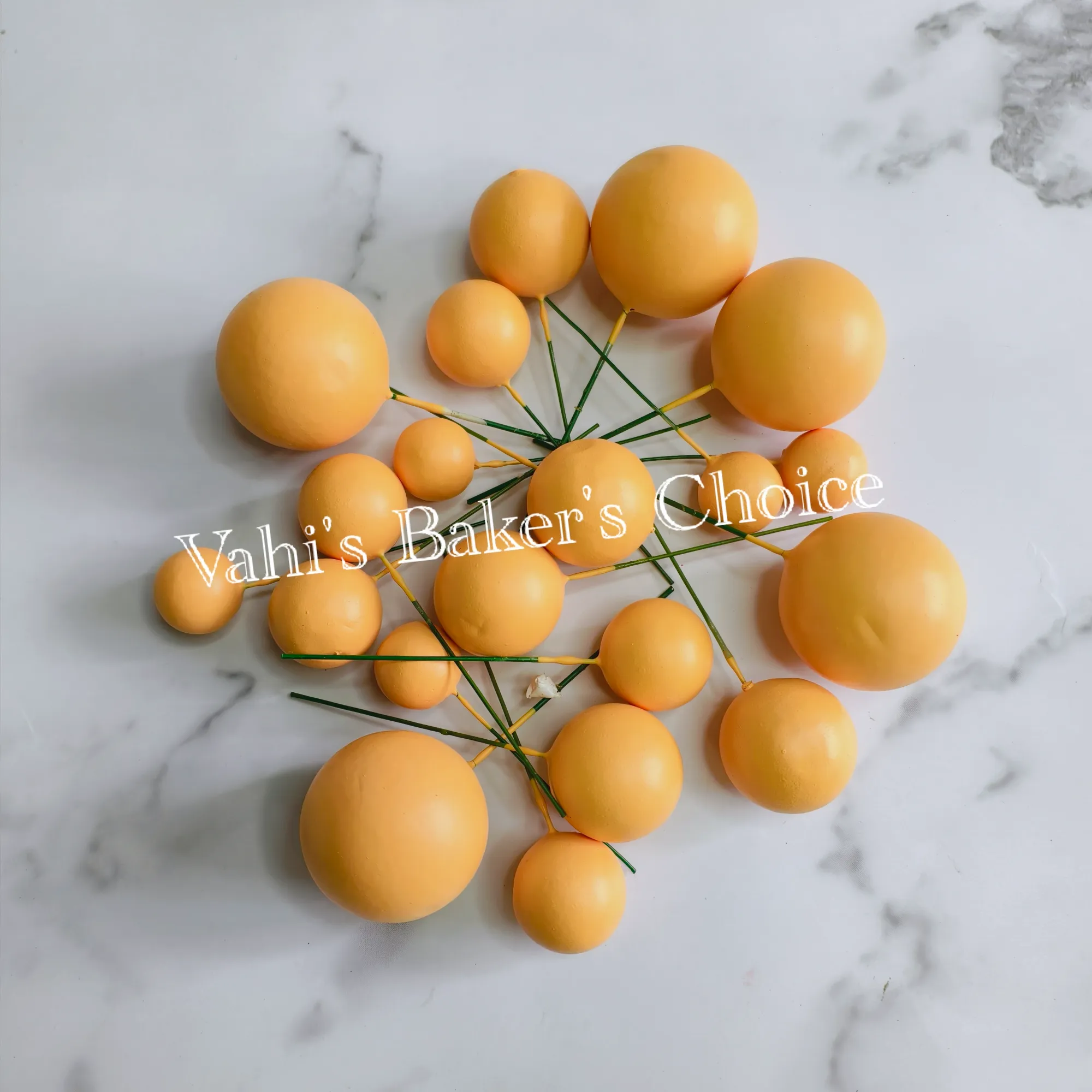 Faux Balls Yellow Matte