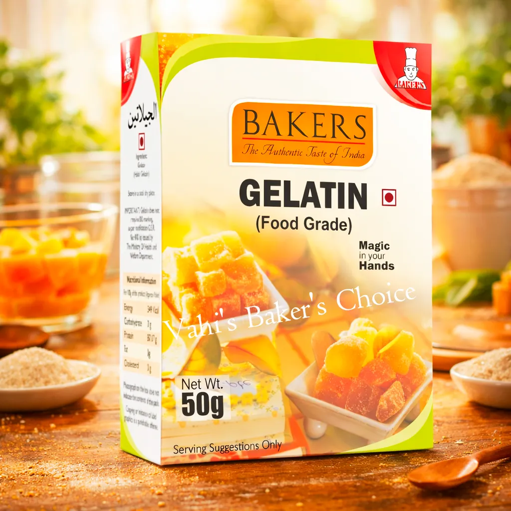 Gelatin 50gm Baker's