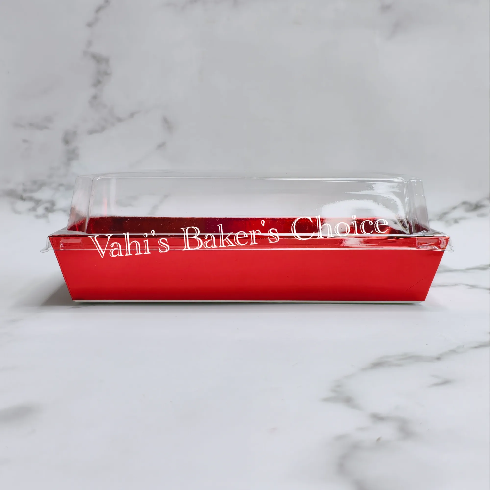 Rectangle Loaf Mould WL Metallic Red