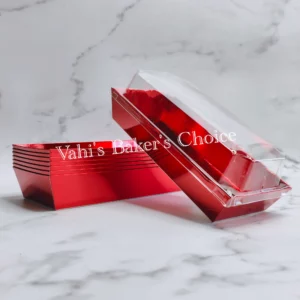 Rectangle Loaf Mould WL Metallic Red