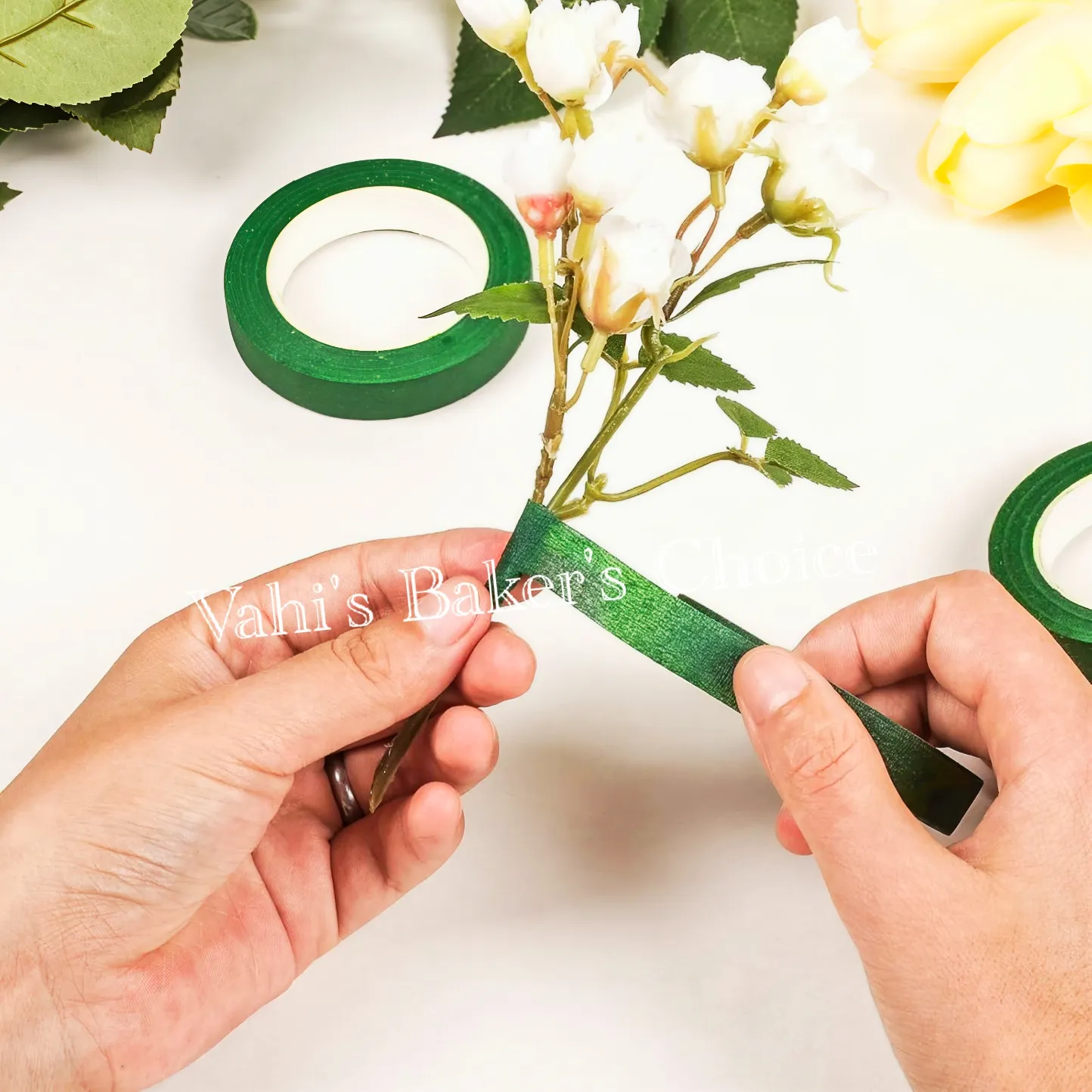 30 Yard Green Floral Tape