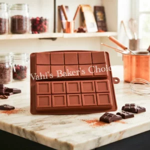 Chocolate Silicone Mould 2 in 1 Big Bar