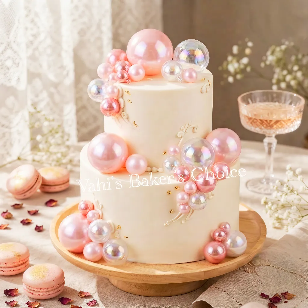 Faux Balls Pink Transparent