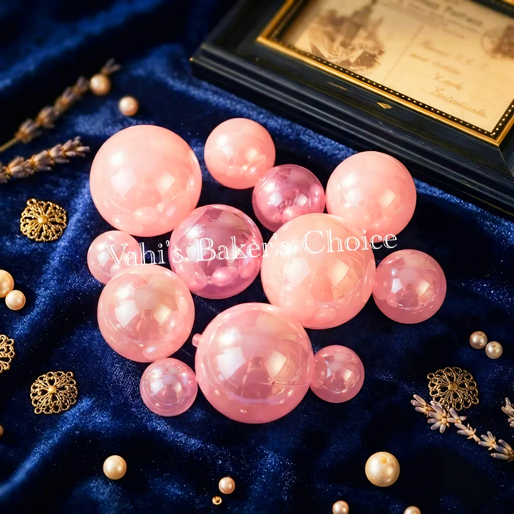 Faux Balls Pink Transparent