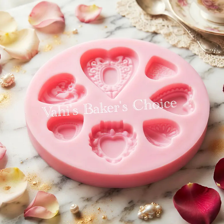 Heart Silicone Mould 7 in 1