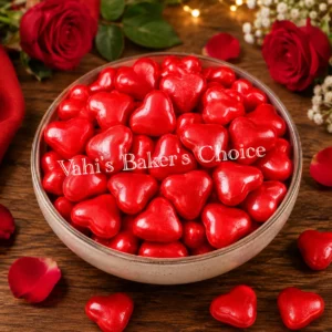 Sprinkle Heart Red