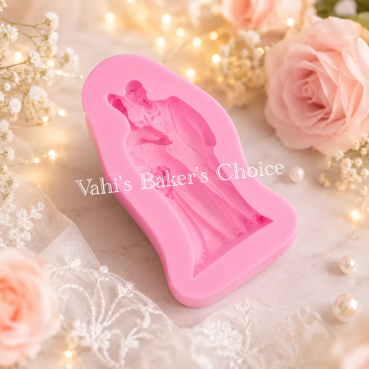 Wedding Couple Silicone Mould