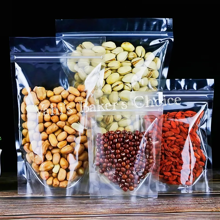 Zip Pouch 100 gm Full Trans