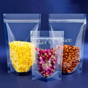 Zip Pouch 100 gm Full Trans