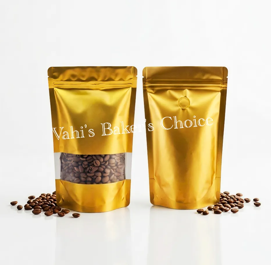 Zip Pouch Gold 250 Gm